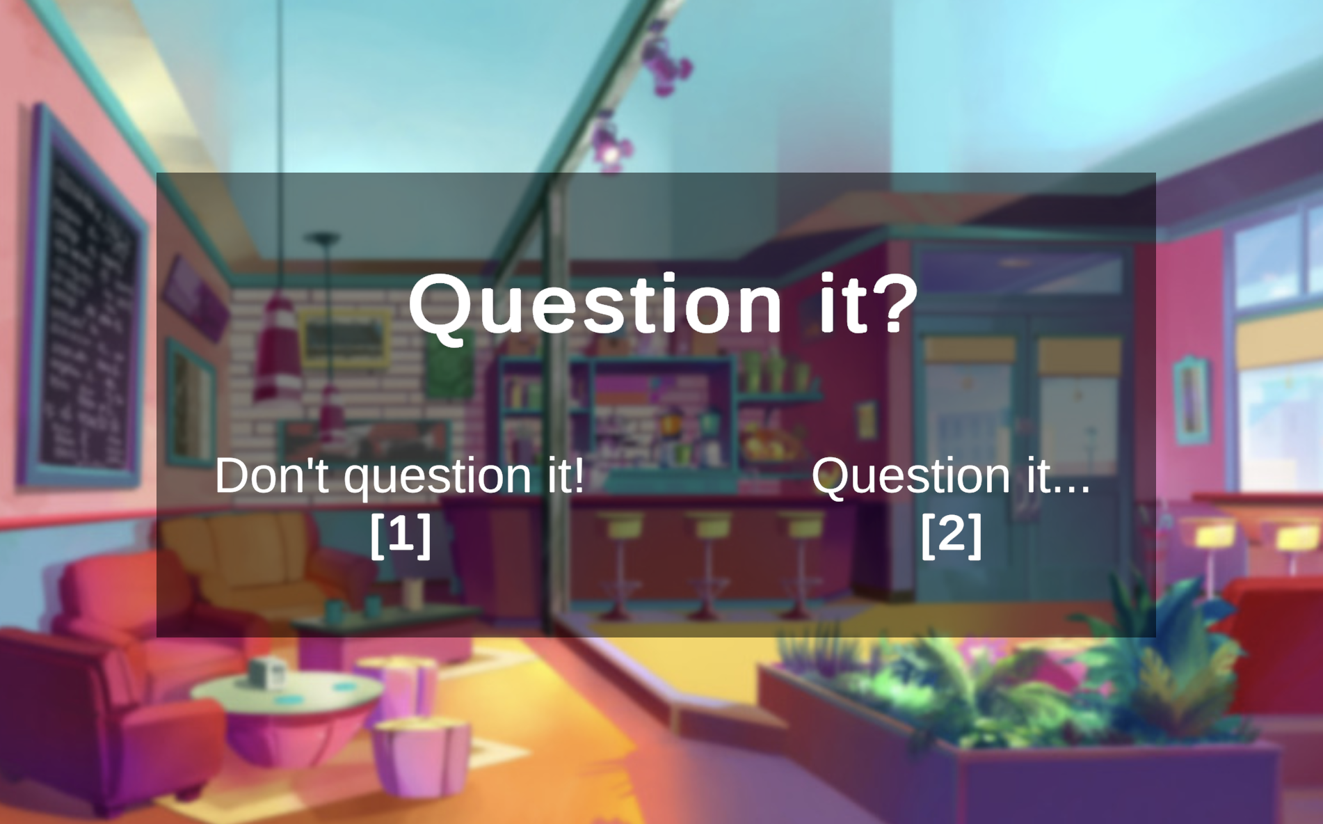 From "Smoothie Operator"