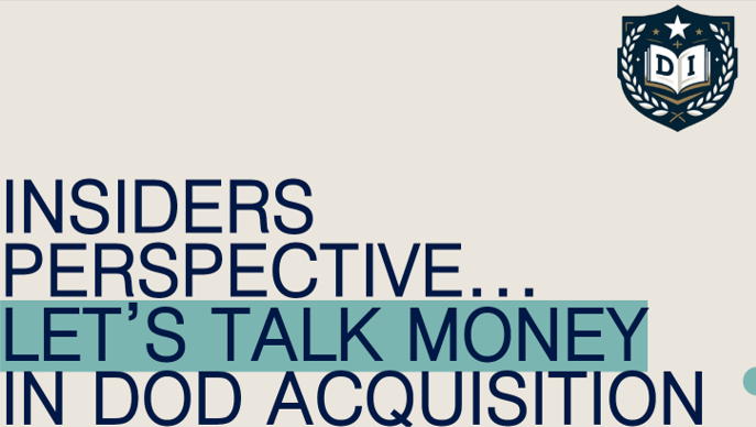 Often misunderstood, under educated, and a most troublesome topic for far too many Defense Businesses and Military Innovation Managers... thumbnail