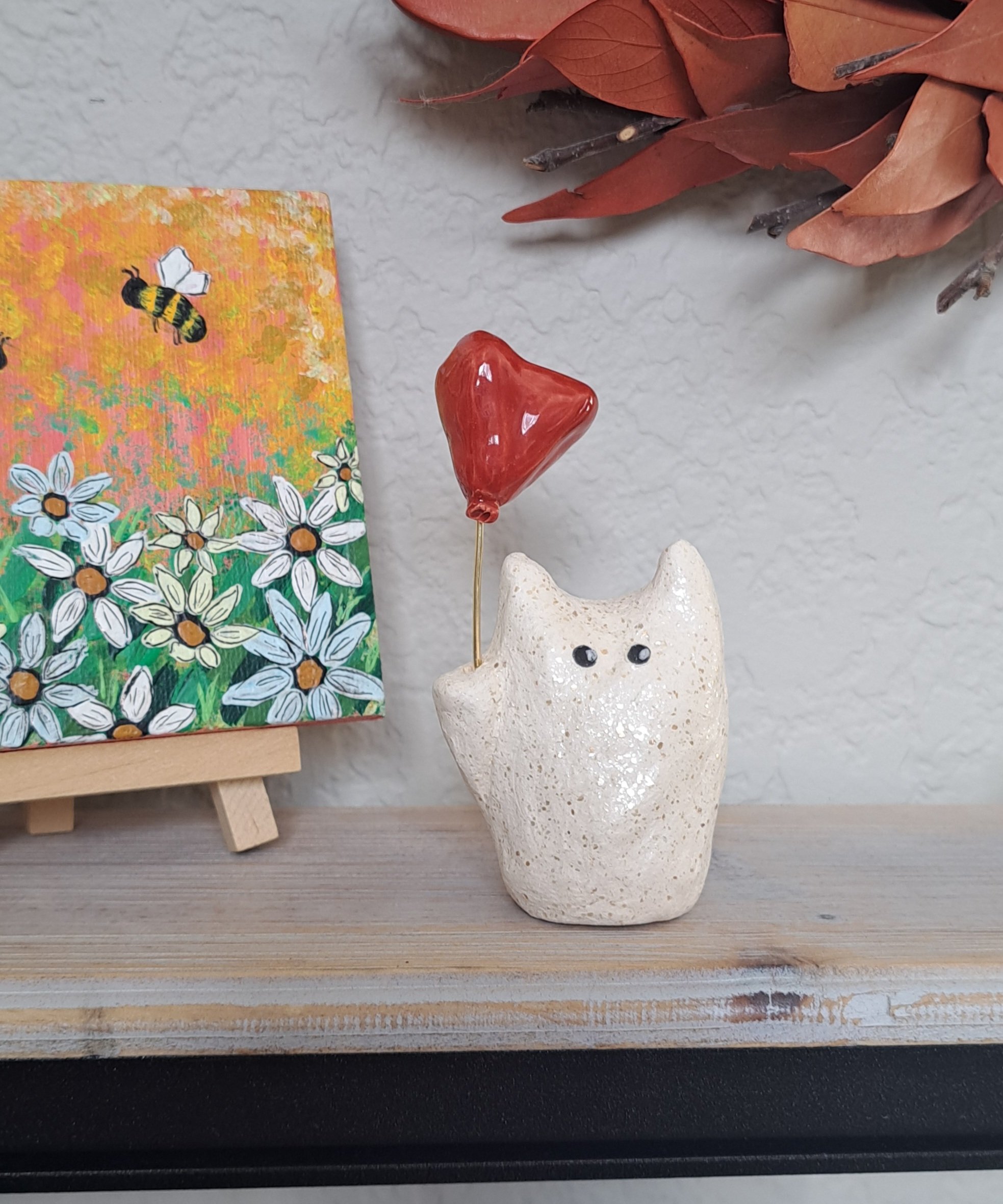 Valentine Critter with Heart Balloon