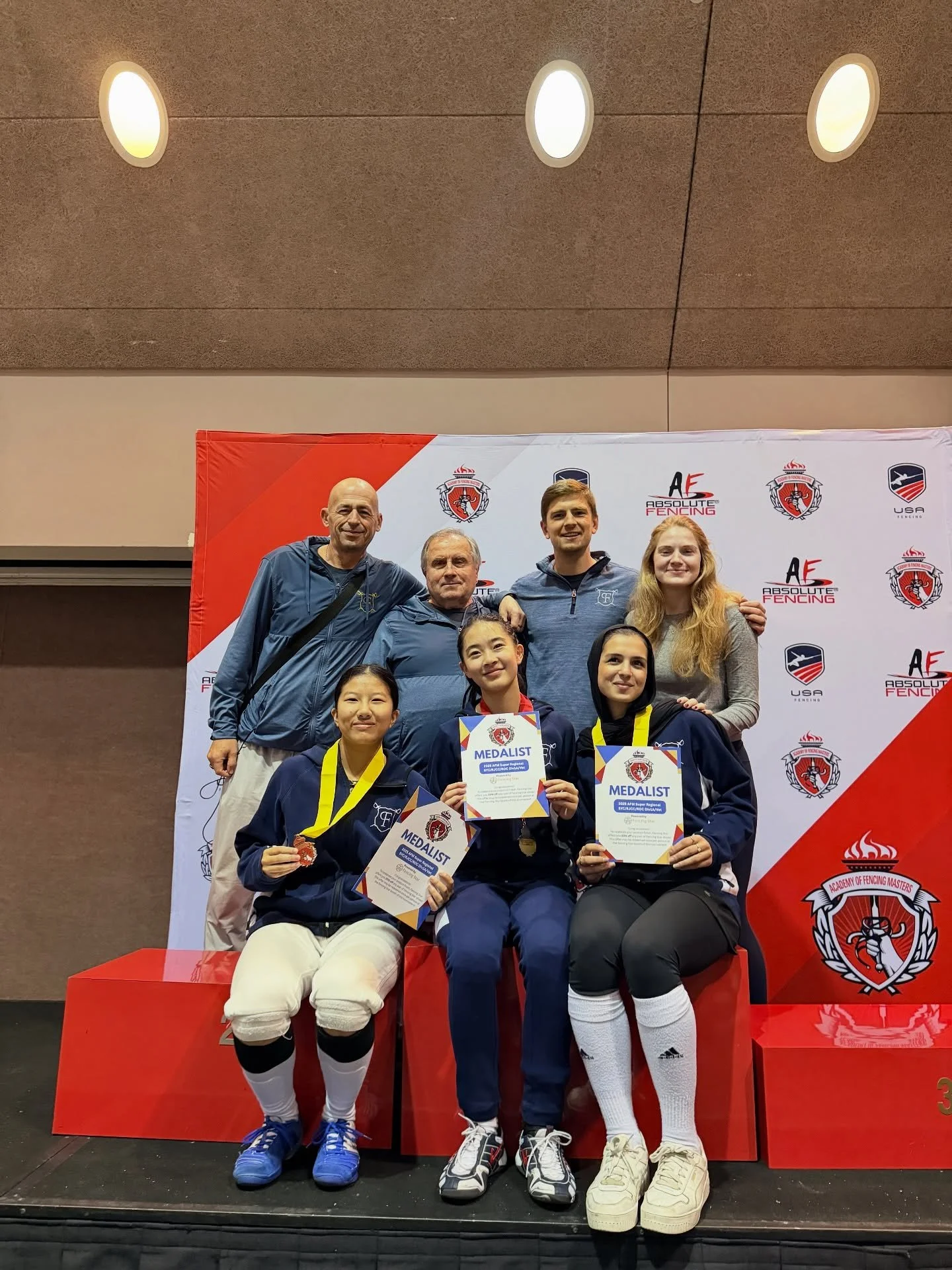 Congrats Kelia 2nd, Natalie 3rd and Miram 6th DIV 1A WS at the ROC!!!