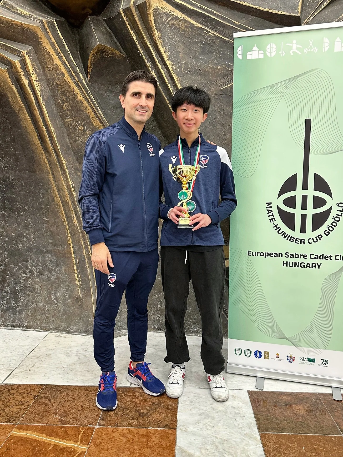 Congrats Aiden 2nd place at the Cadet World Cup in Hungary!!!