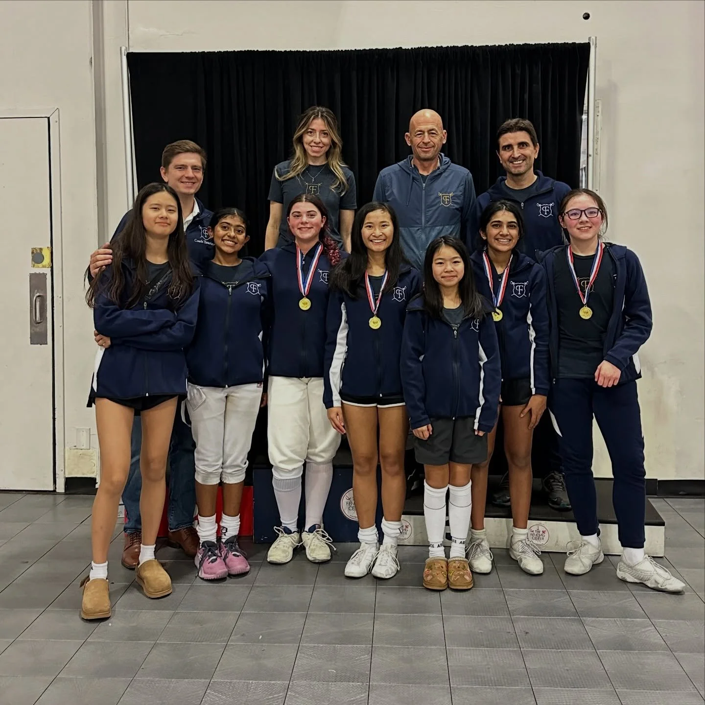 Congrats Gabi 3rd, Mirai 5th, Heera 6th Hannah 7th Y14 WS!!!