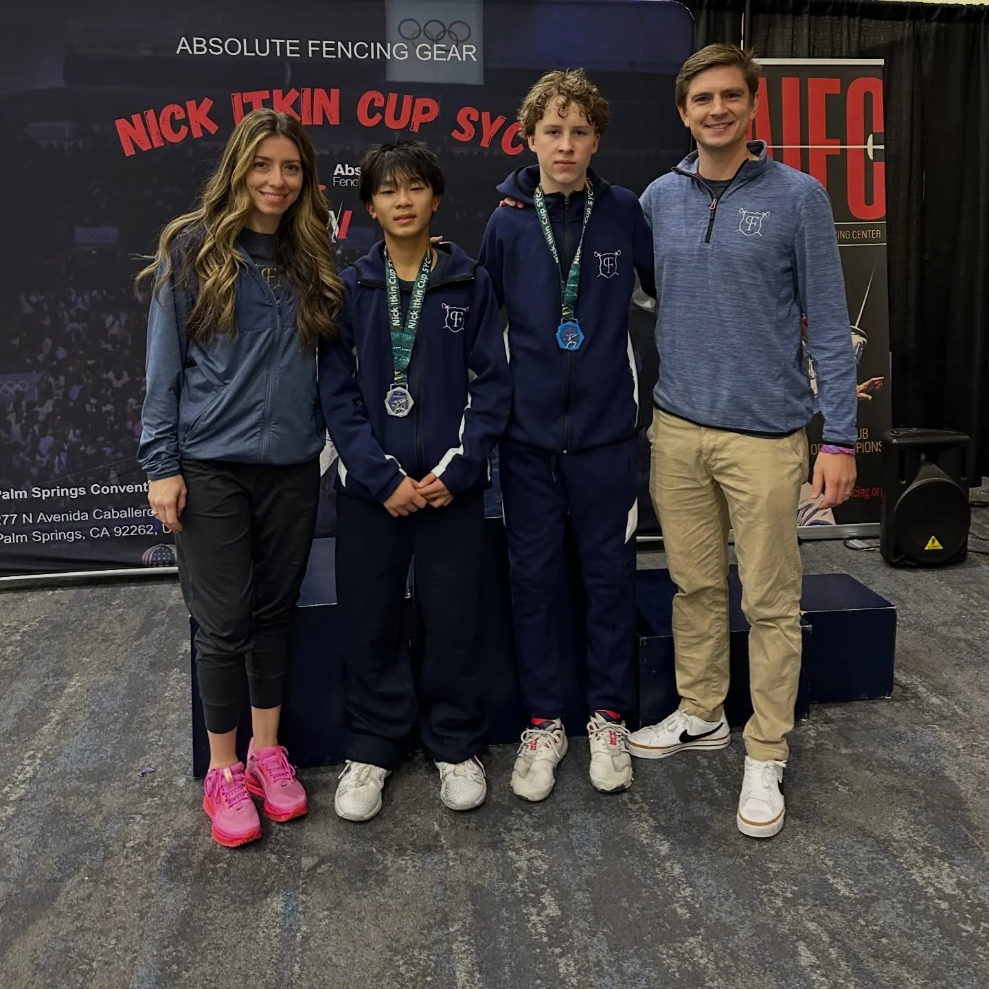 Congrats, Blake 2nd and Roman 6th Y14 MS at the SYC!!!