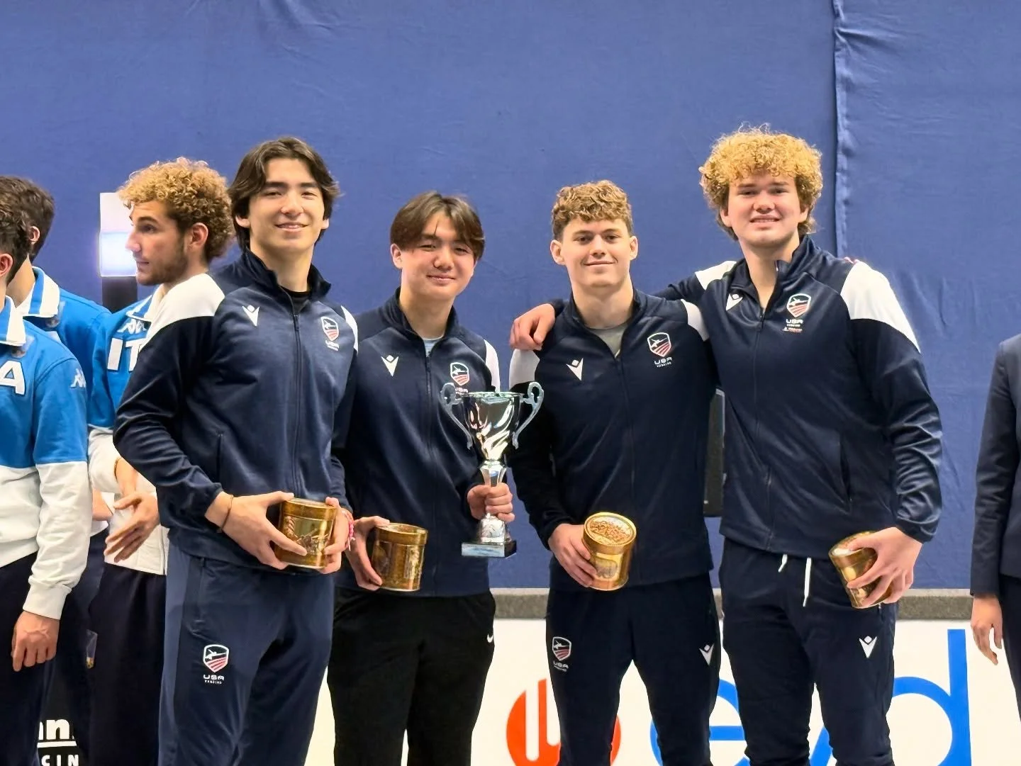 Congrats, Dnaiel and team USA, 3rd place at the Junior World Cup in Budapest!!!