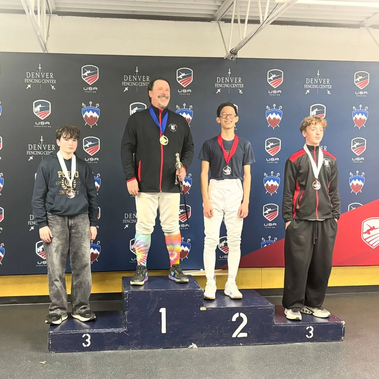 Congrats, Garrick, 2nd place in Denver!!!