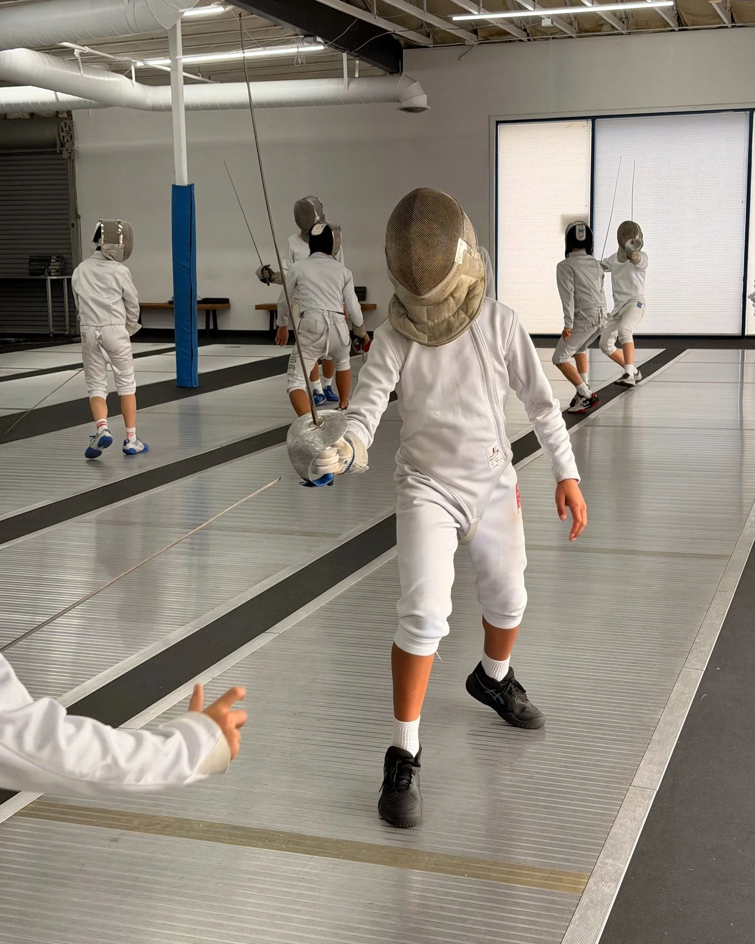 Not every lesson at Premier Fencing Academy is about scoring a point. 🗡️

Some of the most important ones happen between the actions&hellip;

When a student takes a deep breath instead of panicking.
When they reset after a mistake.
When they face so