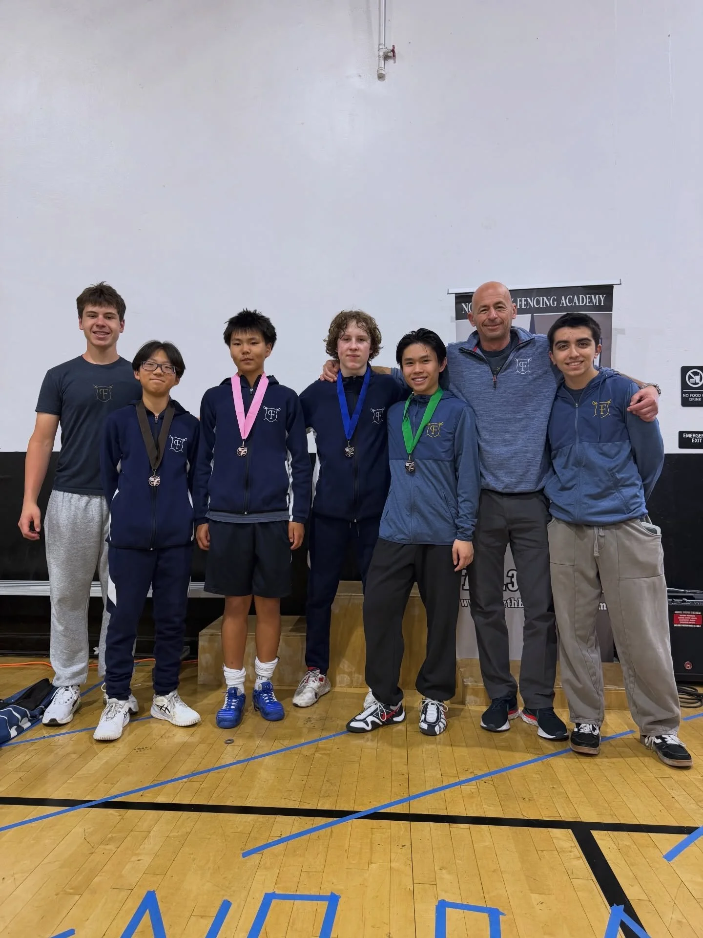 Congrats Roman 1st (C26), Linkin 5th, Alex 6th (W26), Kyle 8th (E26) Y14 at the RYC!!!