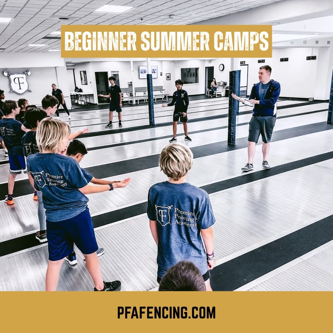 Beginner Fencing Camps: Summer Fun &amp; Skill-Building
Introduce your child to the exciting world of fencing this summer! 

Our Beginner Fencing Camps provide a safe, cool, and inspiring environment for kids to learn this strategic and elegant sport