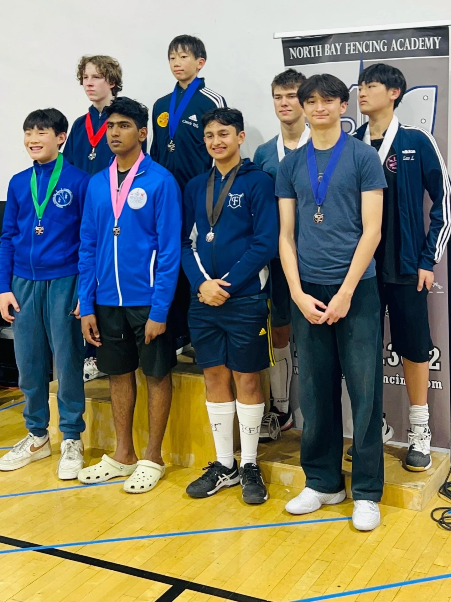 Congrats Roman 2nd, Shray 6th and Arthur 8th CMS at the RJCC!