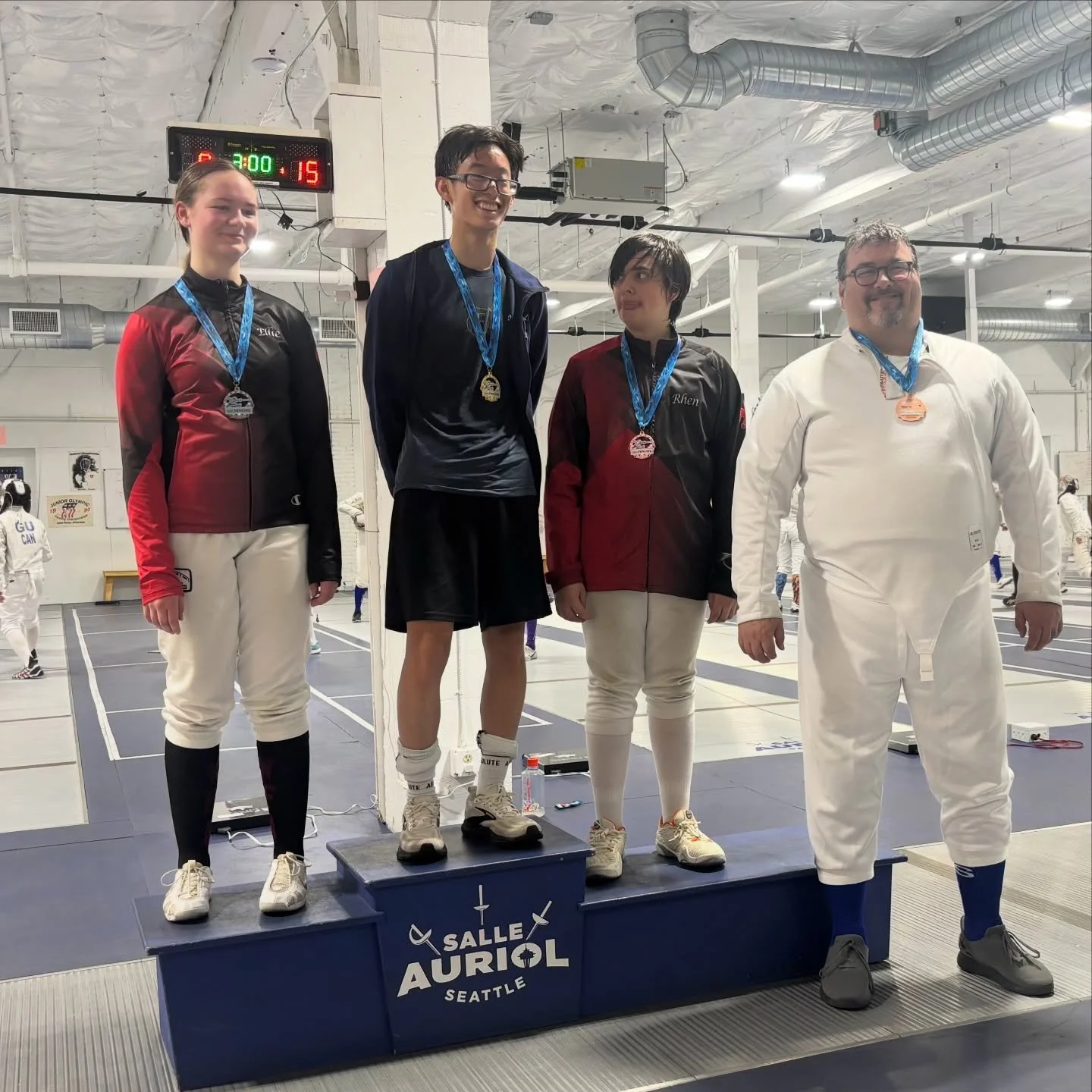 Congrats, Garrick, 1st place at Seattle!!!
