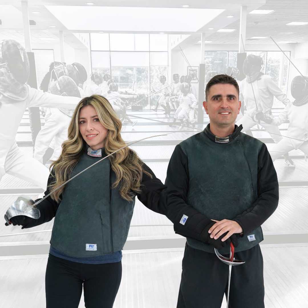 Tsvetelina and Kristiyan Hristov — Premier Fencing Academy saber coaches
