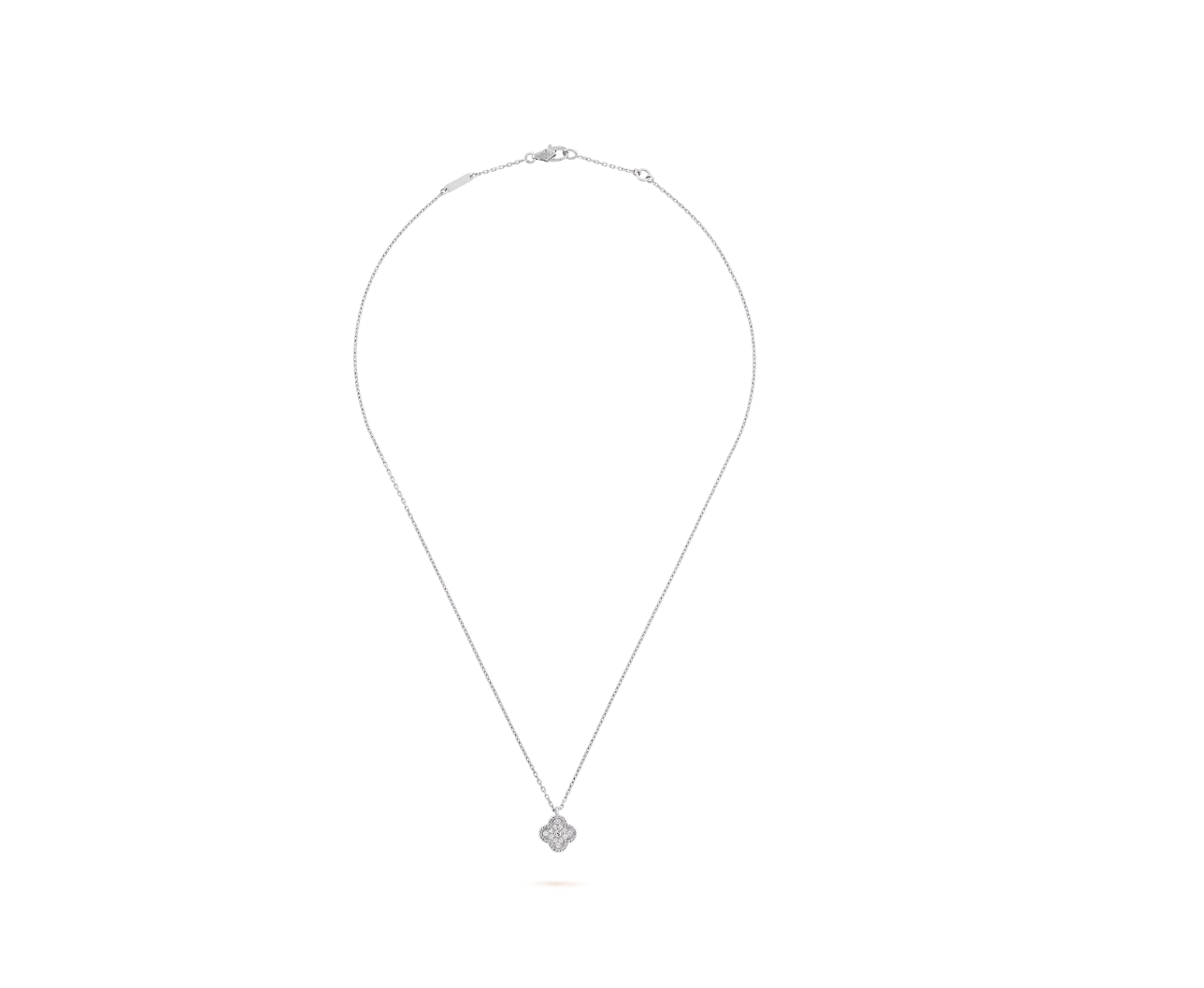 My Year-Long Adventure with the Van Cleef & Arpels Sweet Alhambra Diamond Necklace