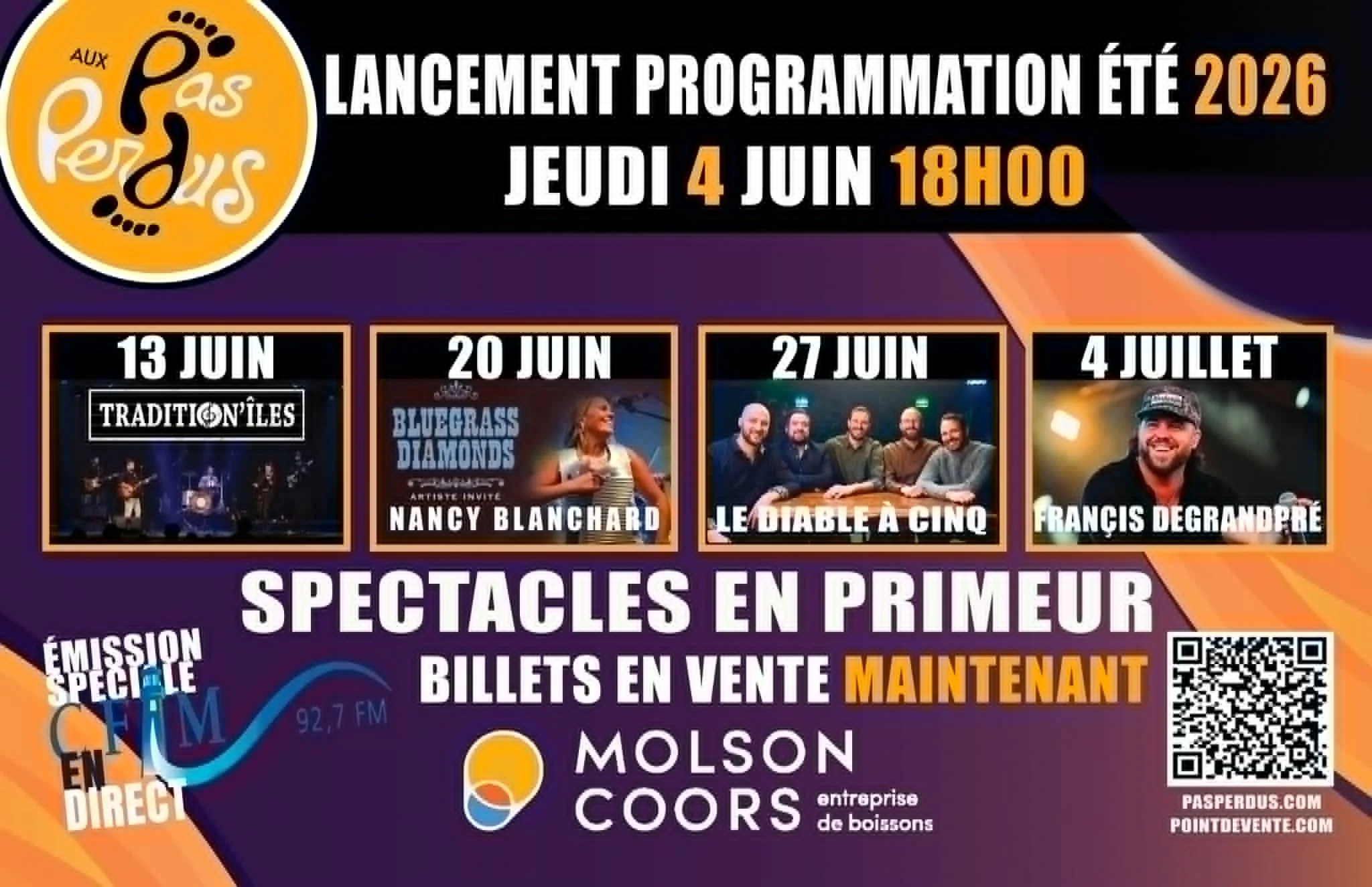 Lancement Programmation été 2026 