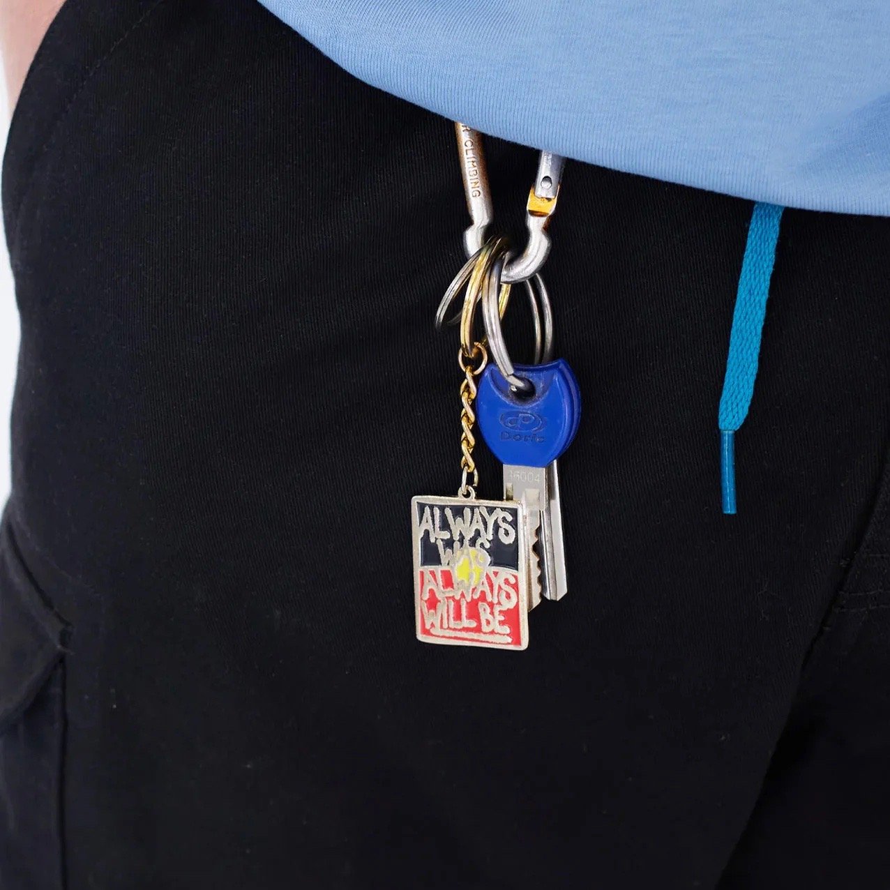 ALWAYS WAS ALWAYS WILL BE KEYRING