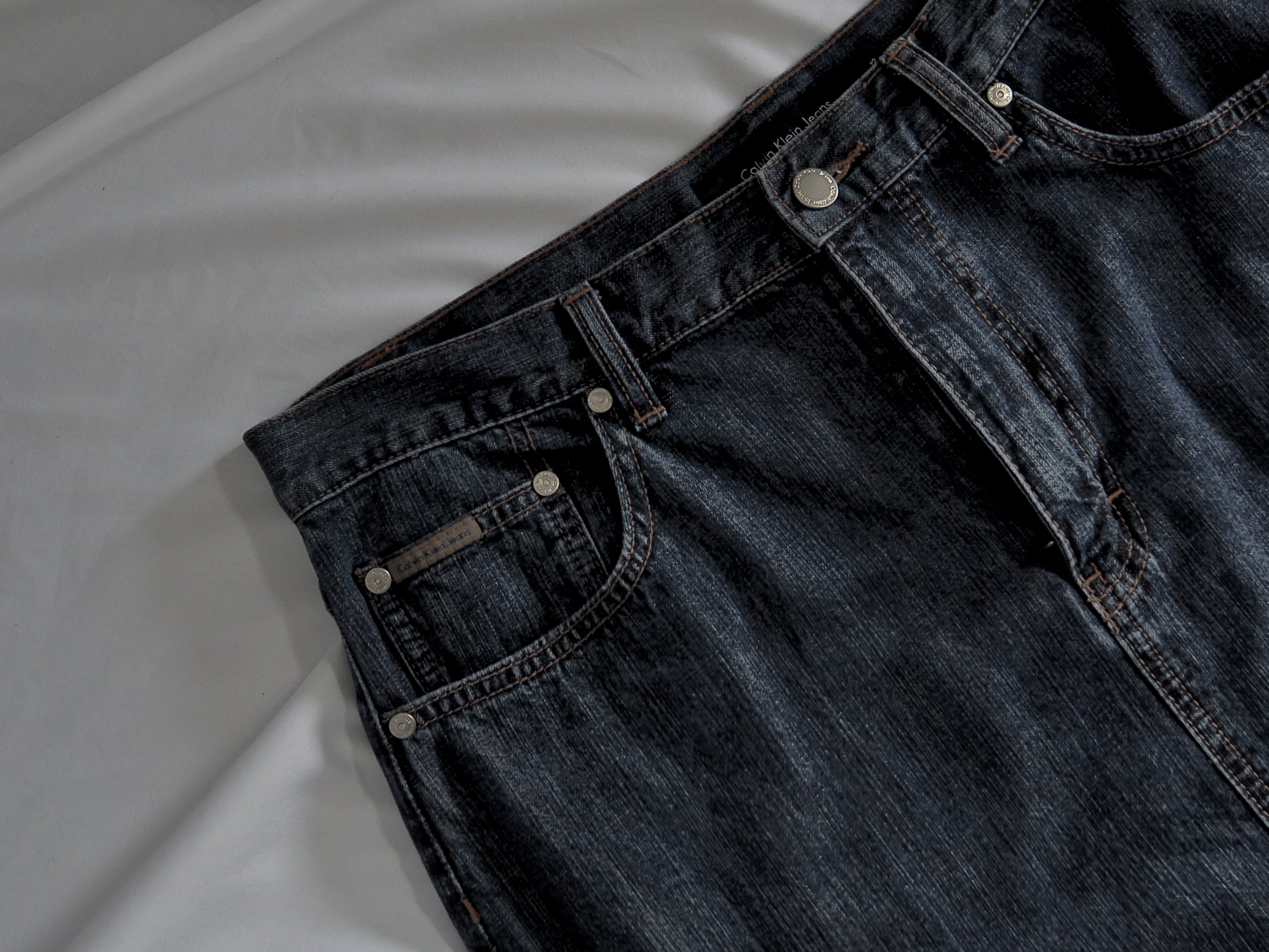 CALVIN KLEIN DENIM MIDI