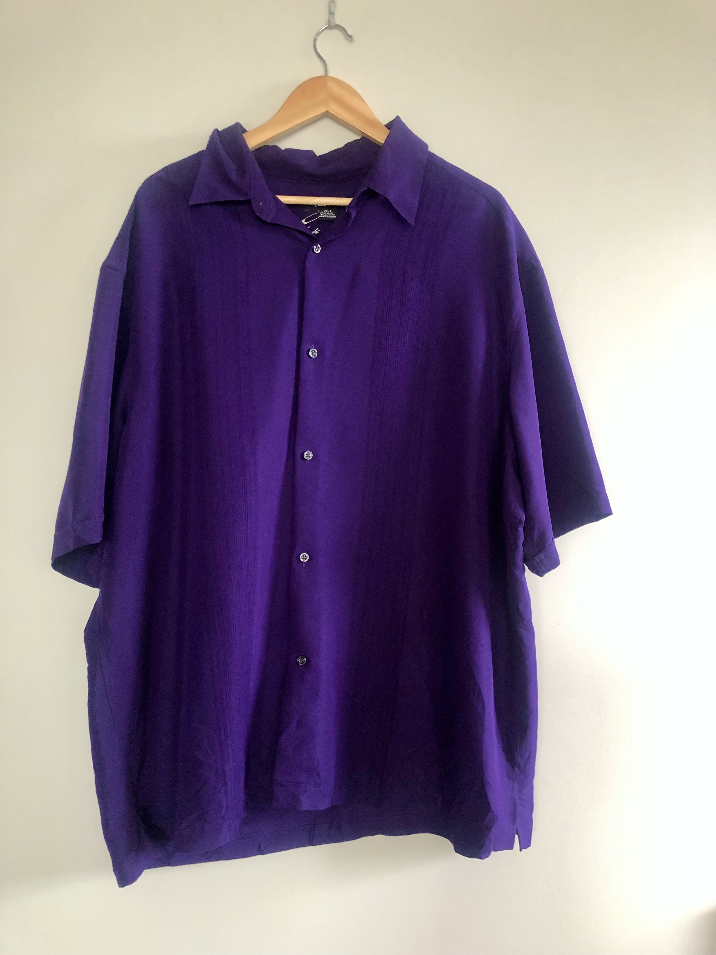 Purple Button Up