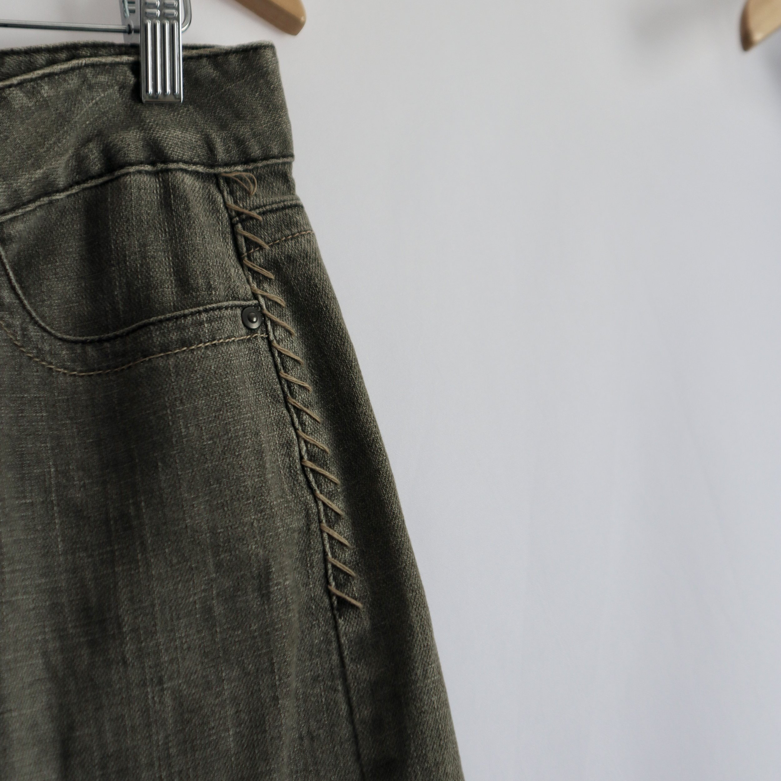 CALVIN KLEIN DENIM MIDI SKIRT