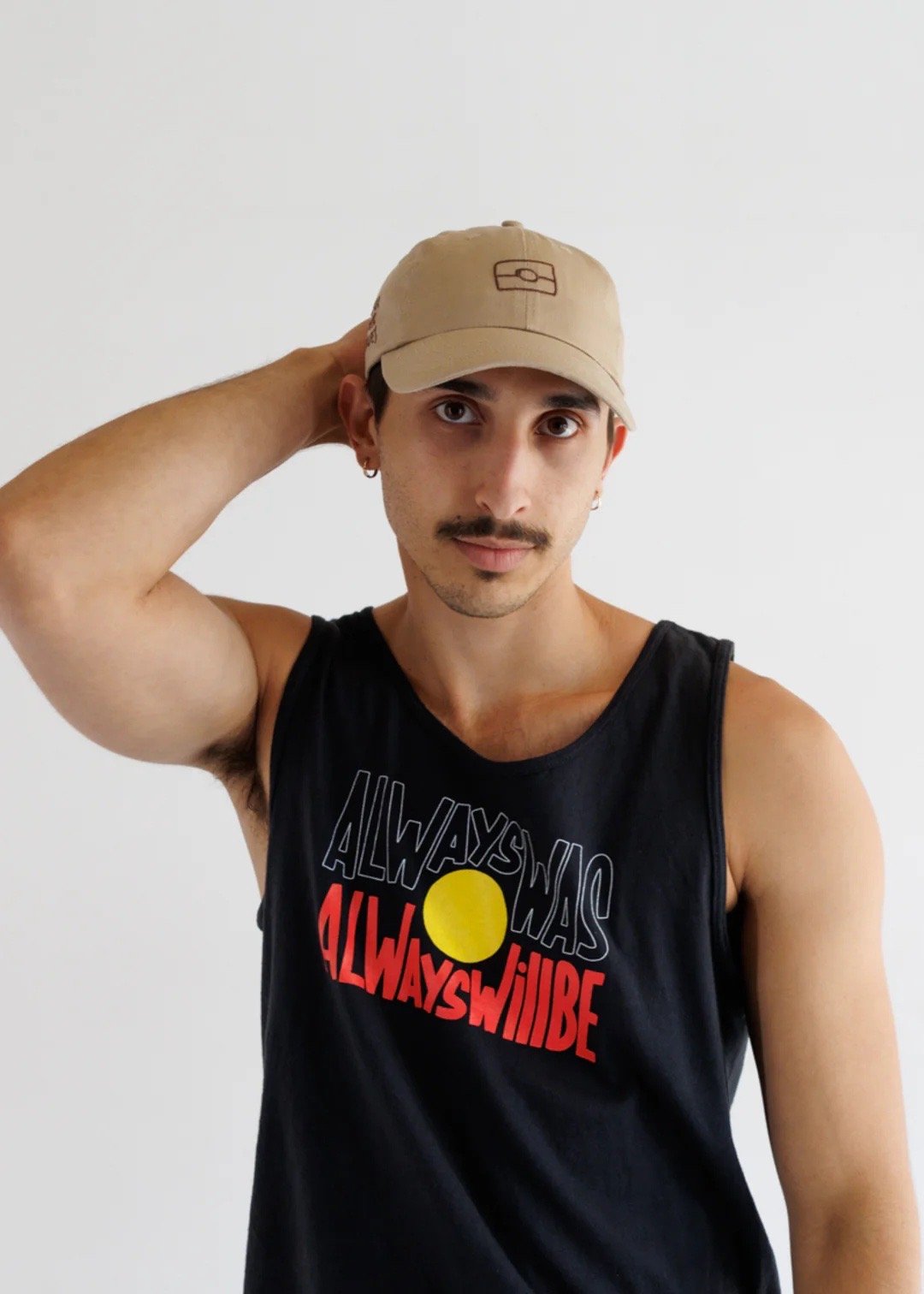 BEIGE Wear Your Values Cap