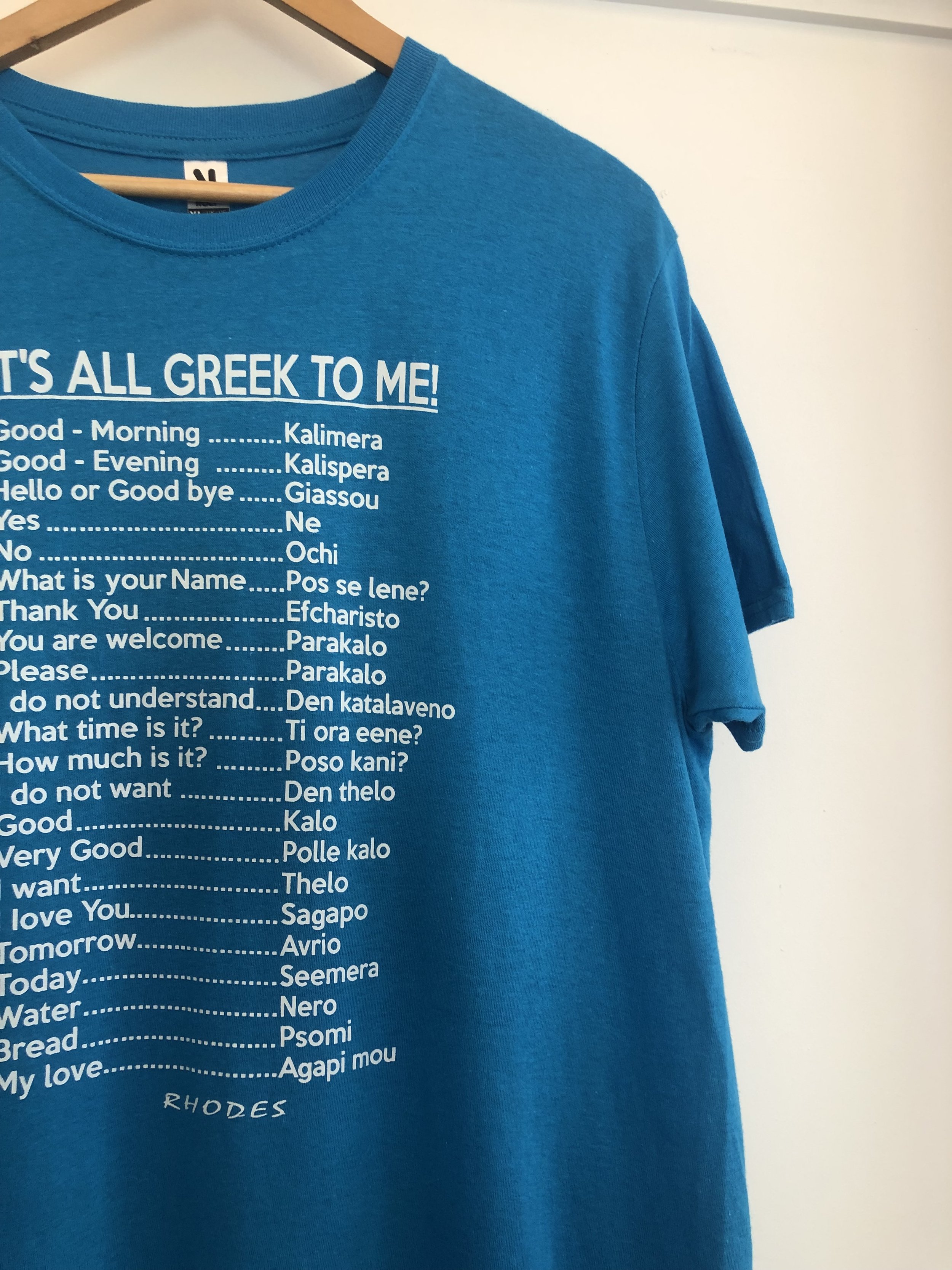 2000's GREECE GRAPHIC TOURIST TEE
