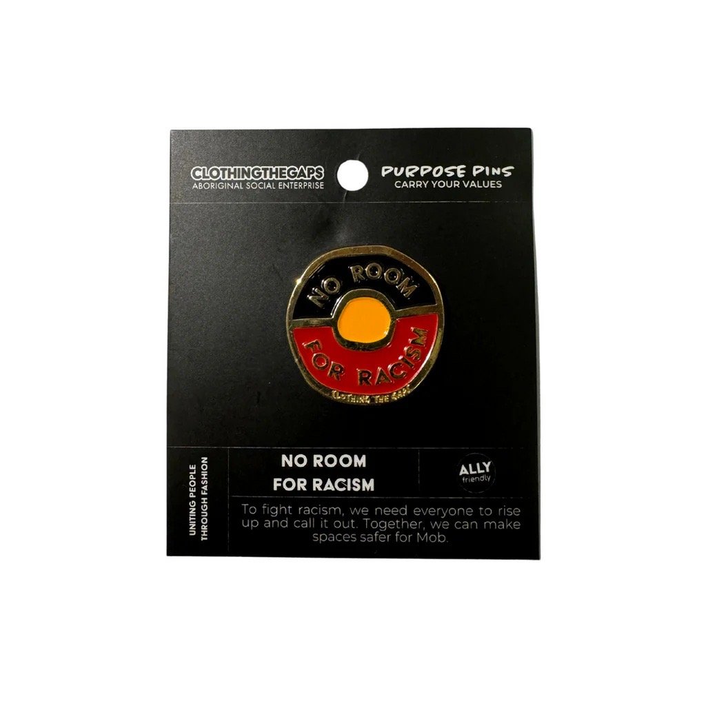 NO ROOM FOR RACISM PIN