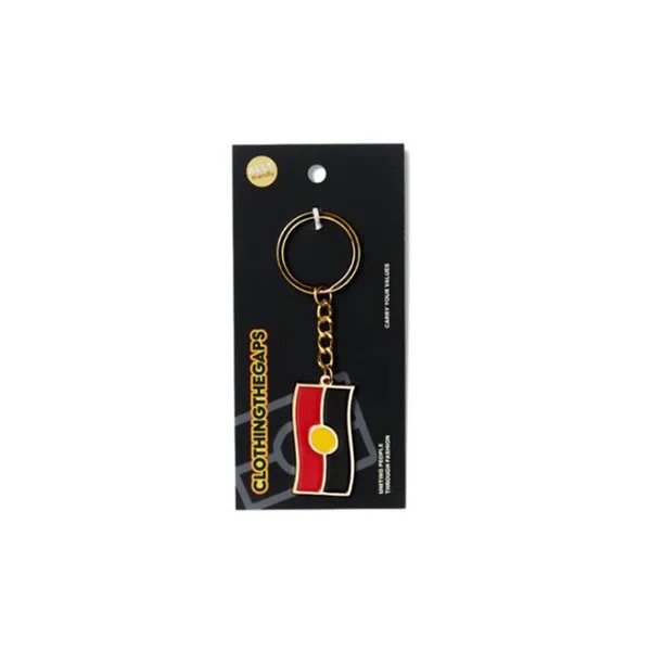 ABORIGINAL FLAG KEYRING