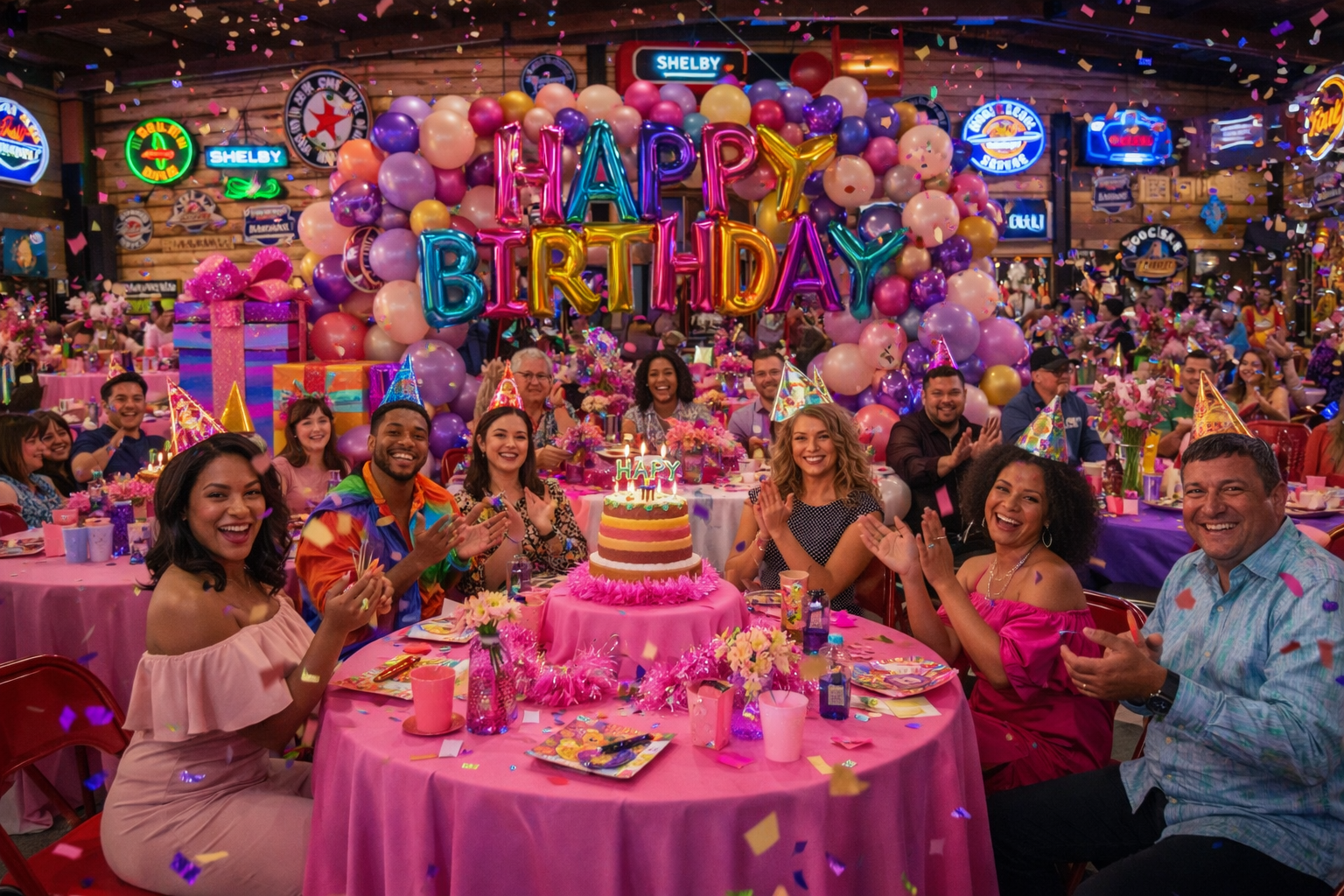 Vibrant Birthday Party - Sparks