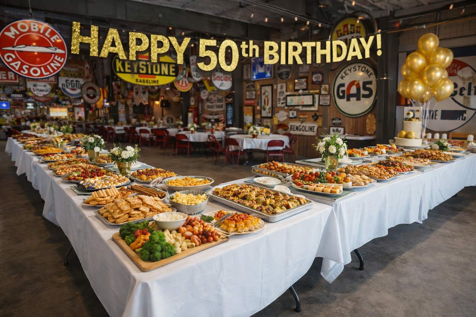 Delicious catering options