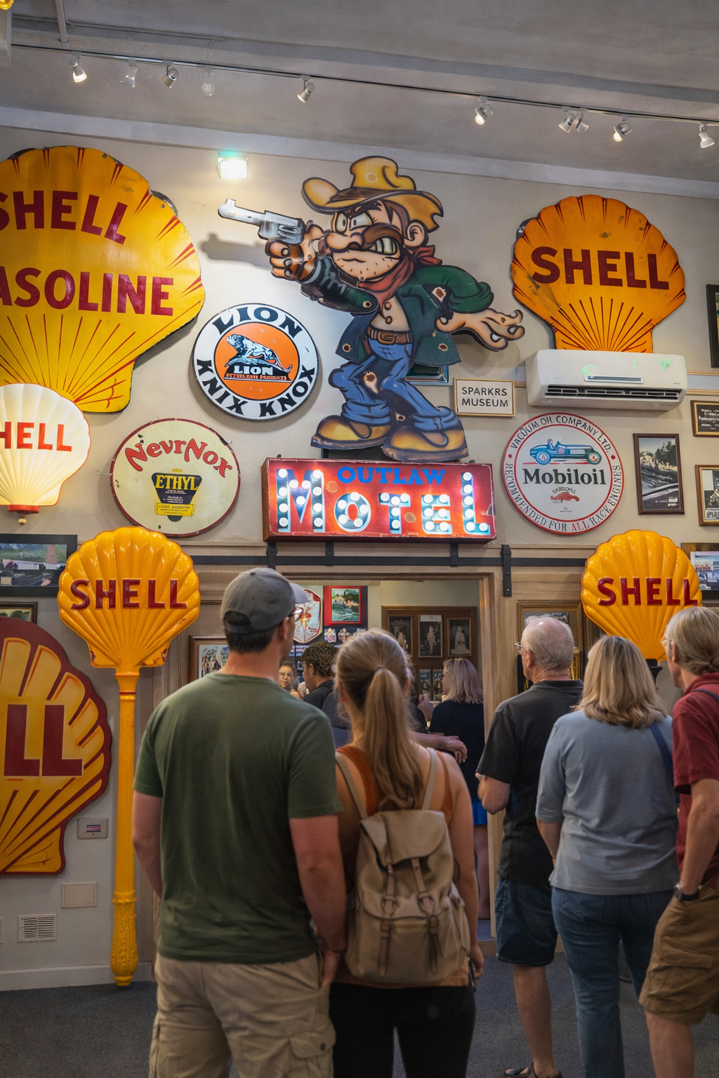 Art exhibit at Sparks Museum