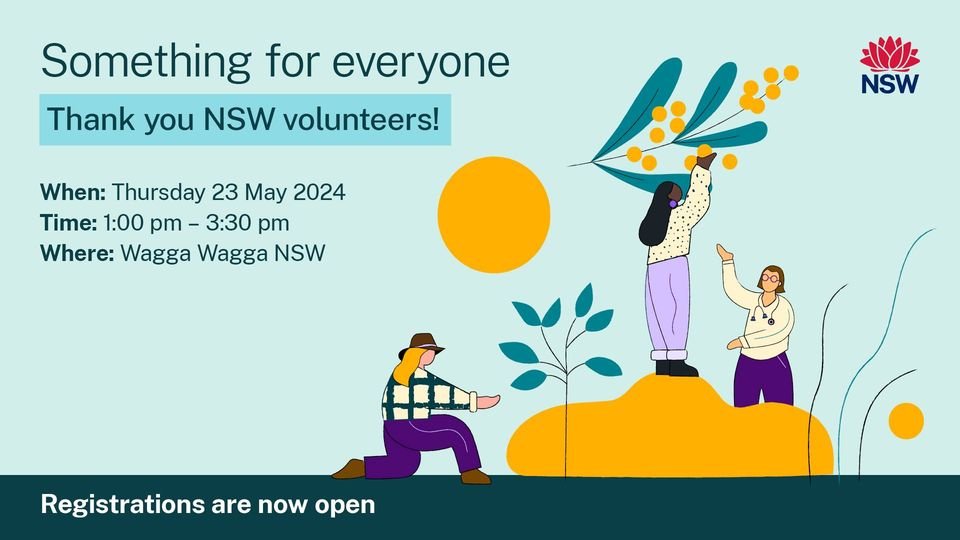 Thank you NSW Volunteers