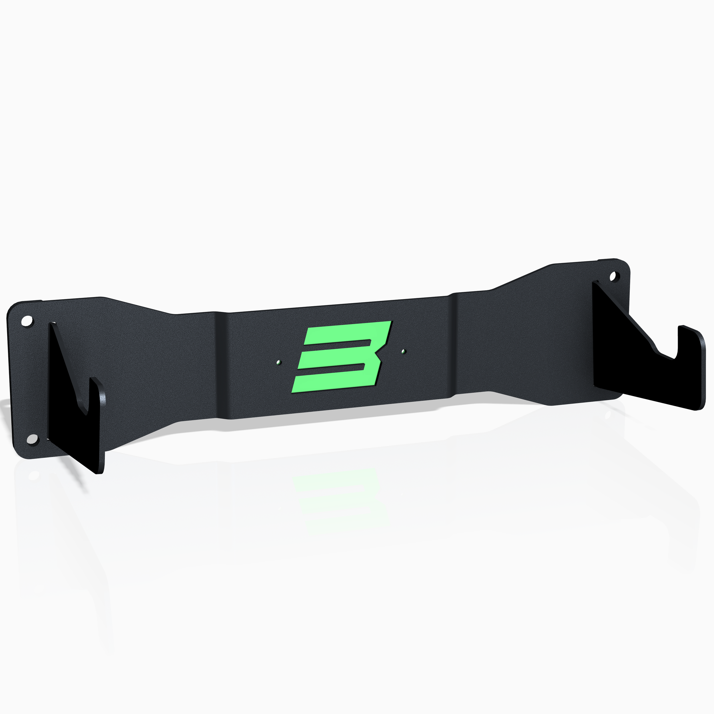 EGO Mower Wall Mount - Green Back.png