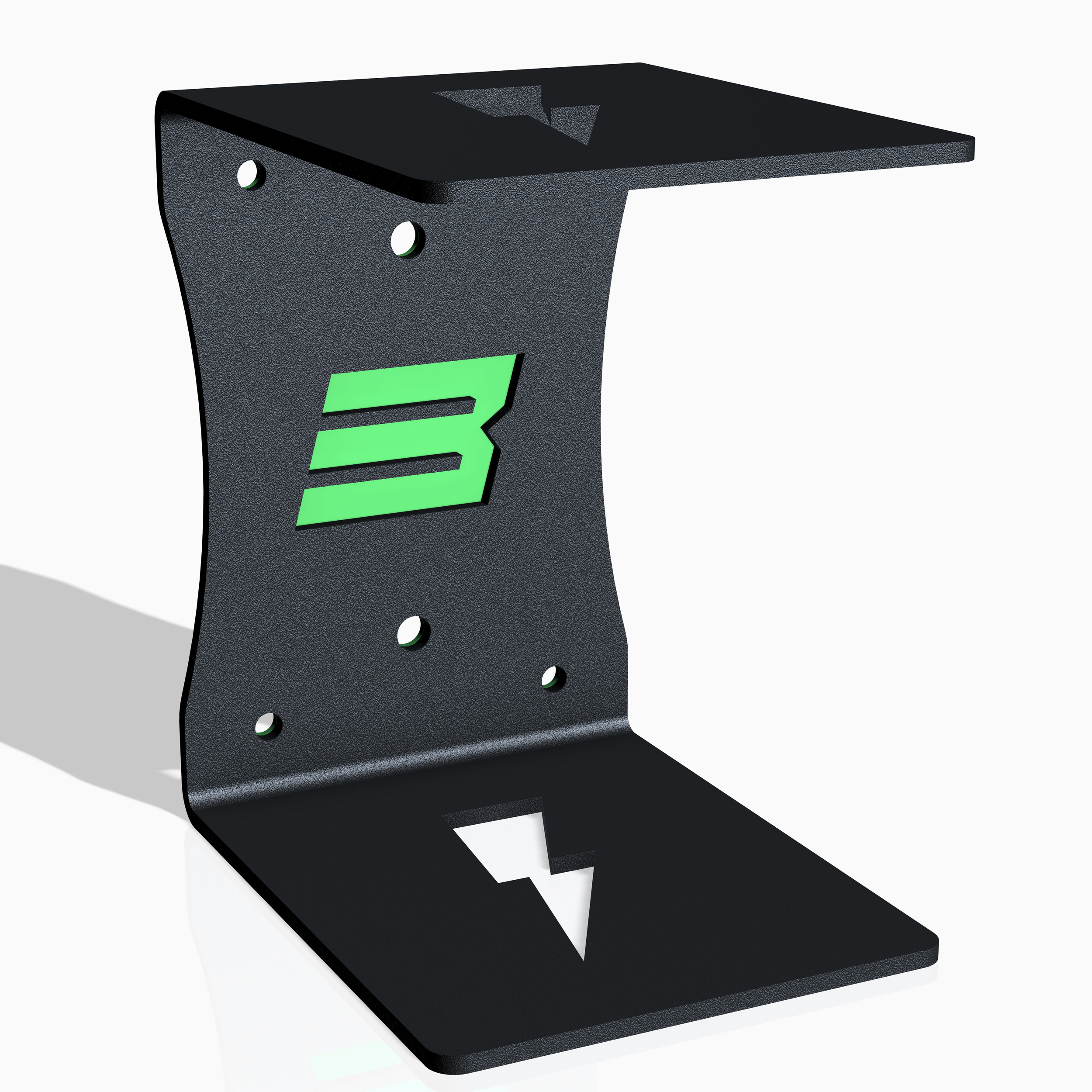 Ego Wall Mount Dual Battery - Green Back.png