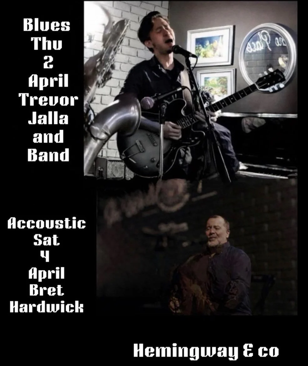 We may be closed Good Friday, but don&rsquo;t worry &mdash; there&rsquo;s a bundle of incredible live music waiting for you before and after.🎸 Blues Thursday with Trevor Jalla &amp; band🎤 Acoustic Saturday with Brett Hardwick

Come in, grab a drink