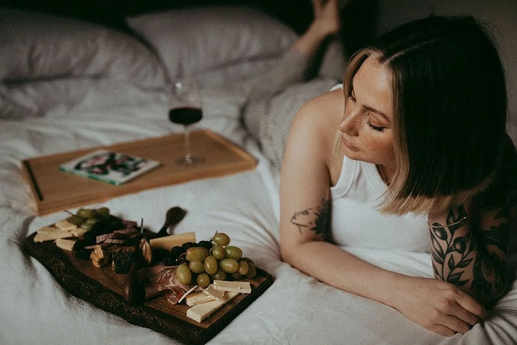Just fully embracing some quality time alone.
.
.
.
But not totally alone. 
.
Pair your staycation or vacay with some indulgence from @sherbrookeliquor + @cavernyeg. When you want to plan the perfect solo or duo getaway, these two local gems have you