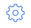 Icon of a gear or cogwheel.