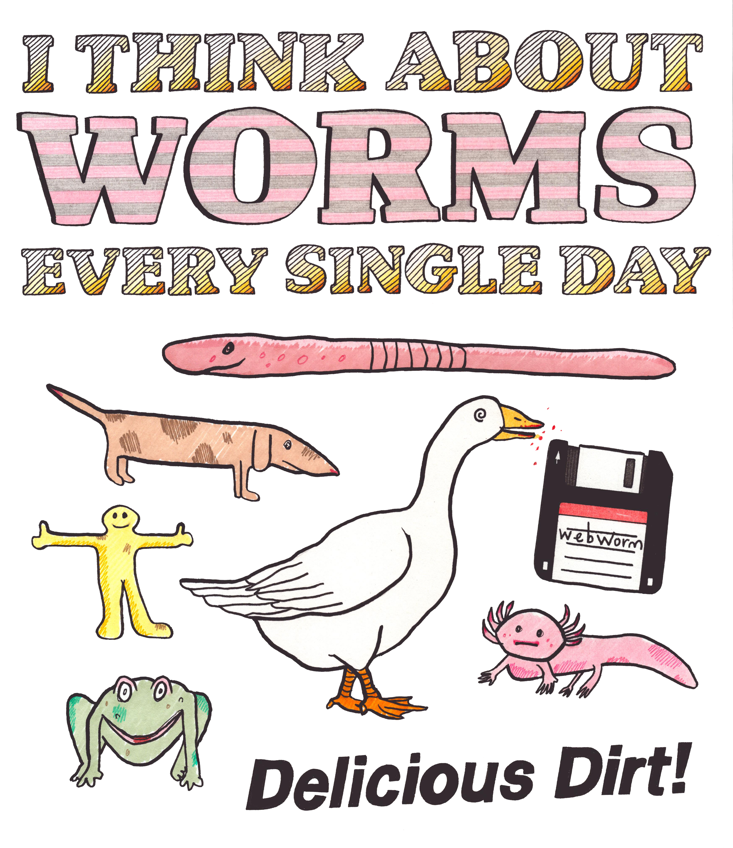 Webworm_T-Shirt_I-Think-About-Worms_ART.png