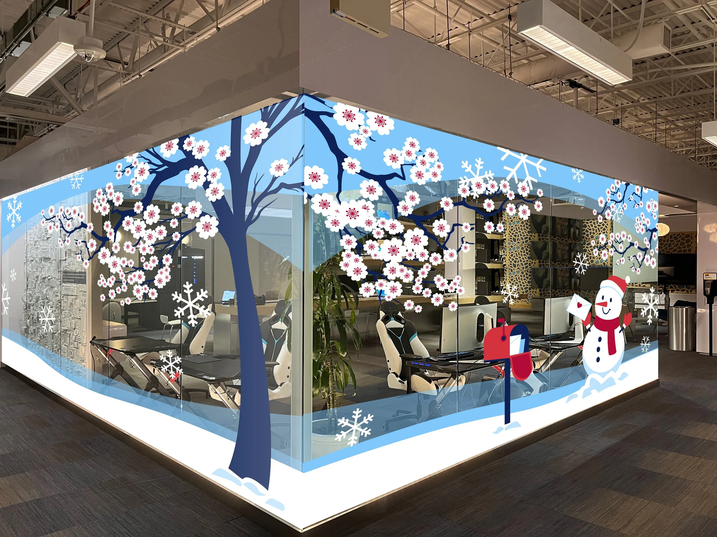 Dell - Holiday Showcase Window Display