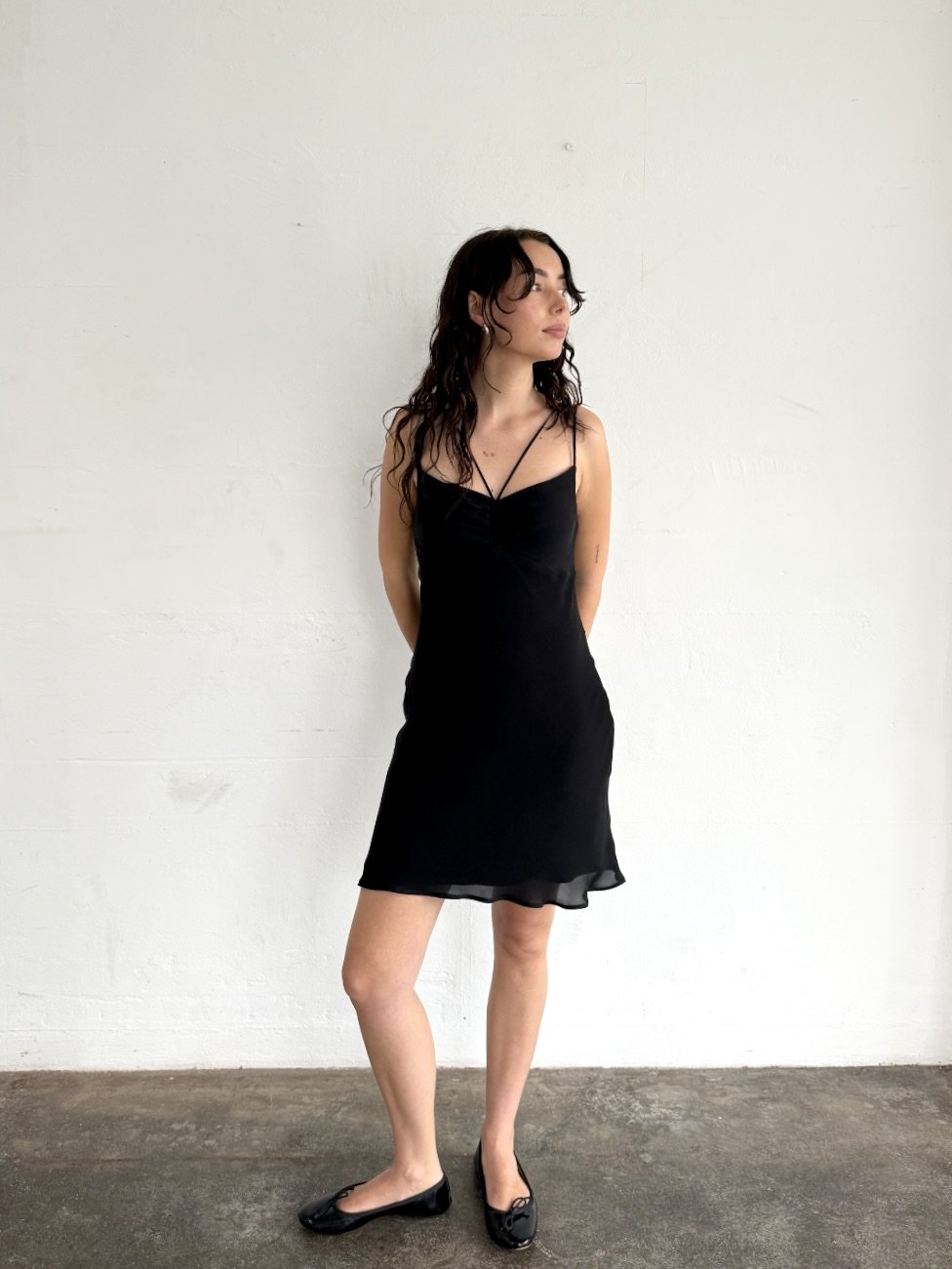 Silk Dress - Black