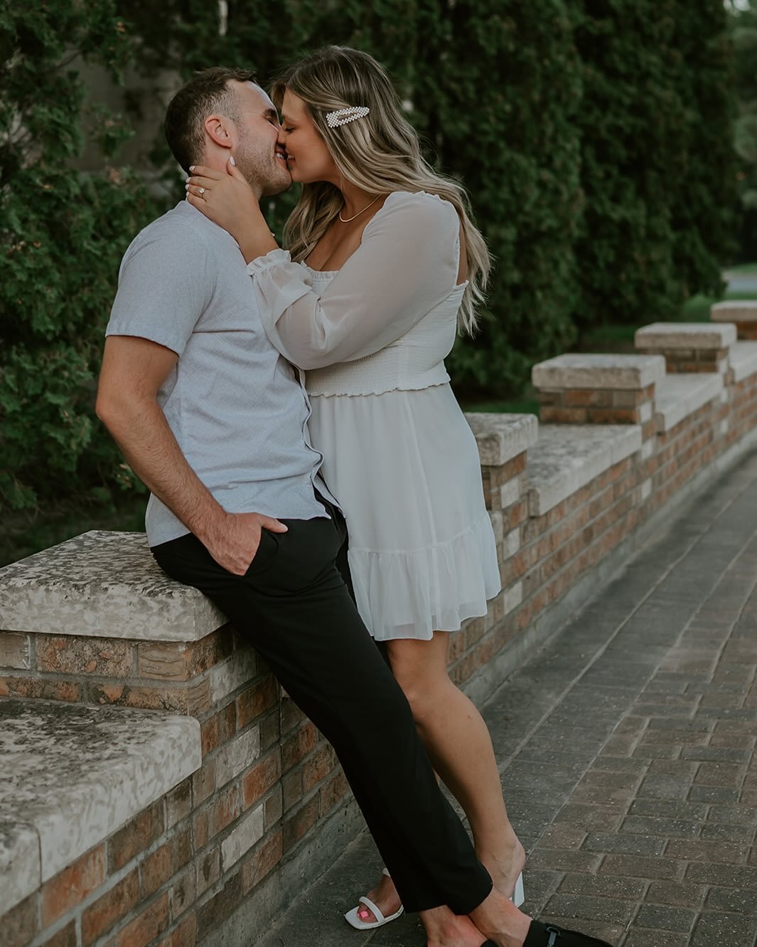 Better together 💍🤍 

I am so excited to celebrate with Ashton &amp; Mitch next July! 🫶🏻 we travelled to Saskatoon for this sweet engagement session and to say I am obsessed is an understatement 🥹