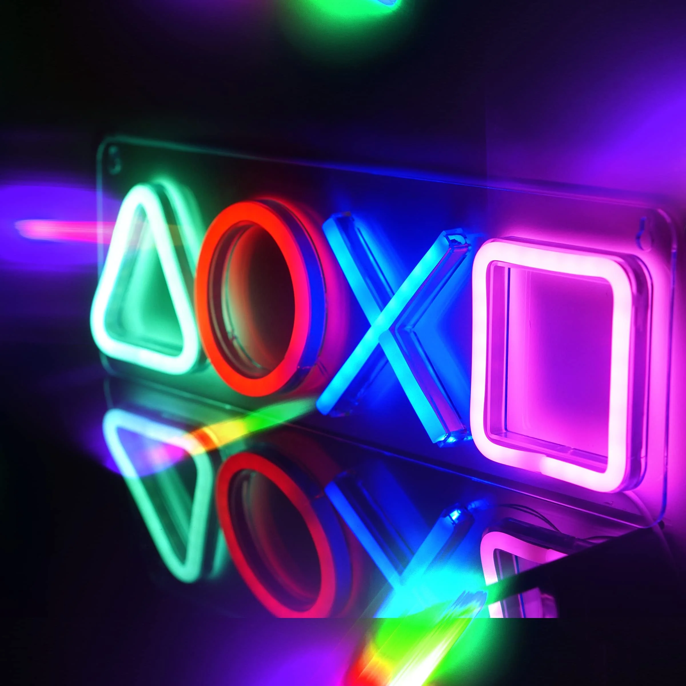 Playstation LED neon sign