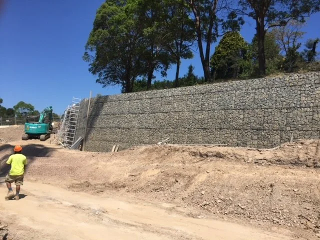 Putney - Gabion Walls