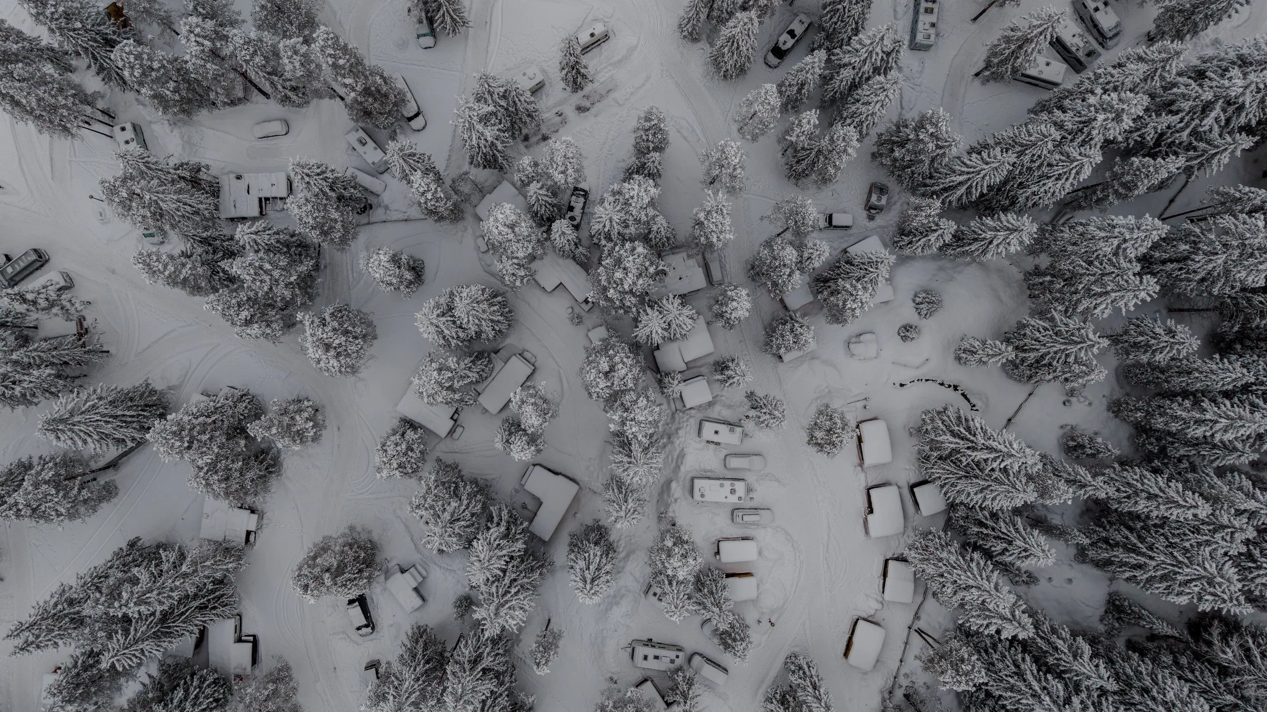 Vinter camping, Sass Dlacia Dolomitterne