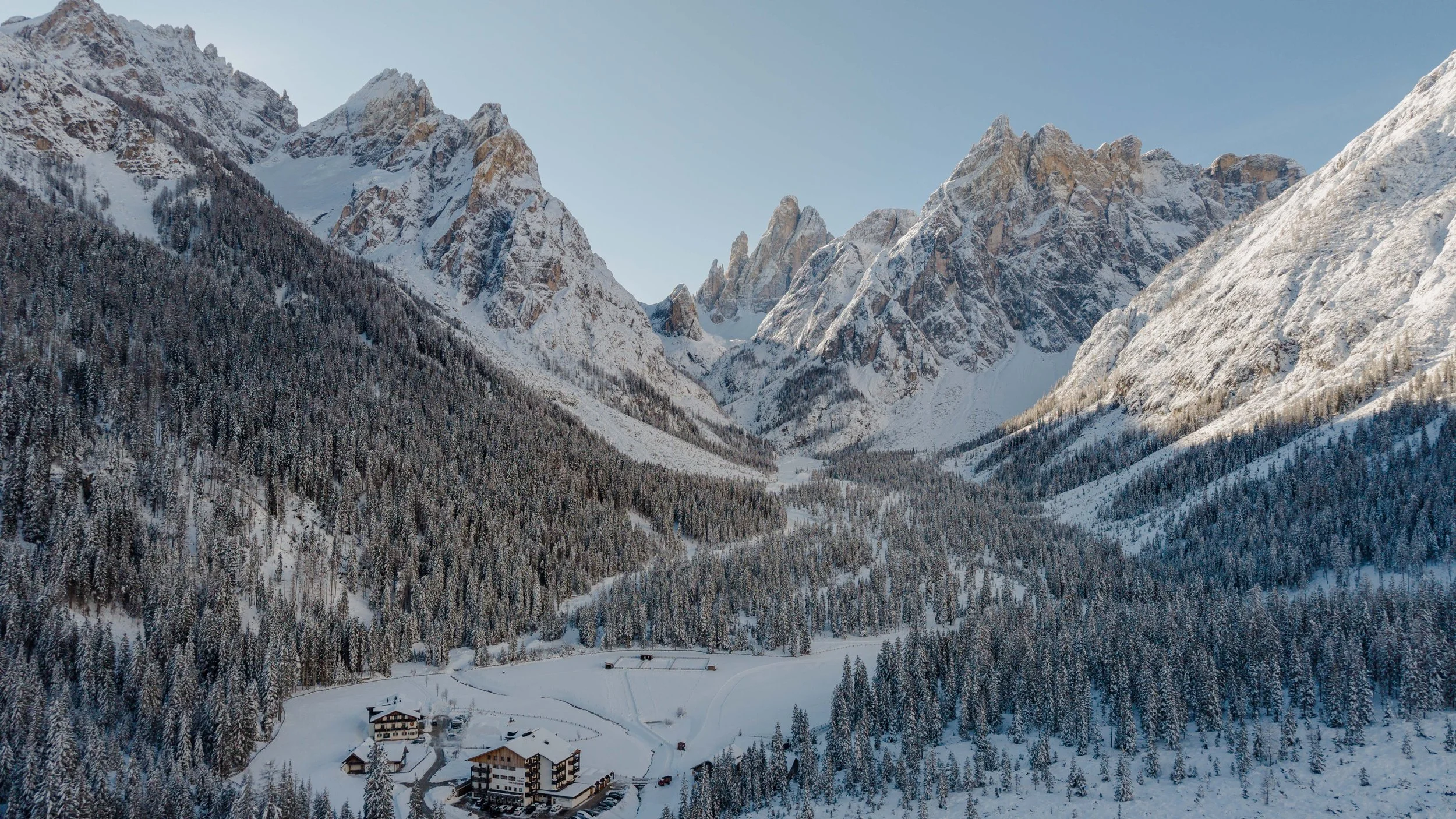 Langrend i Sexten, Dolomitterne.