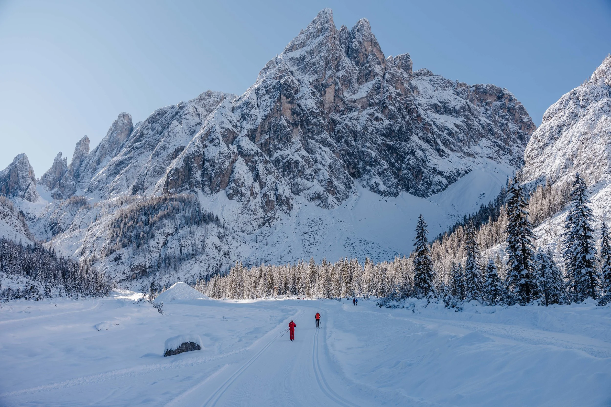 Skiferie og langrend i Sexten, Dolomitterne