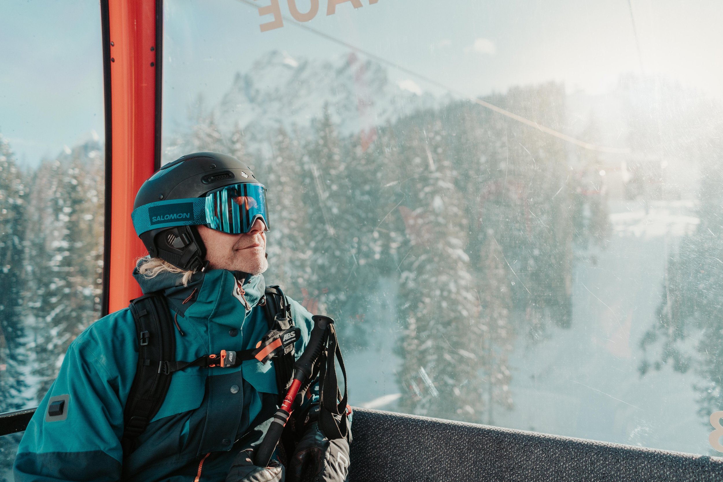 Skiing Drei Zinnen, Sexten Dolomites