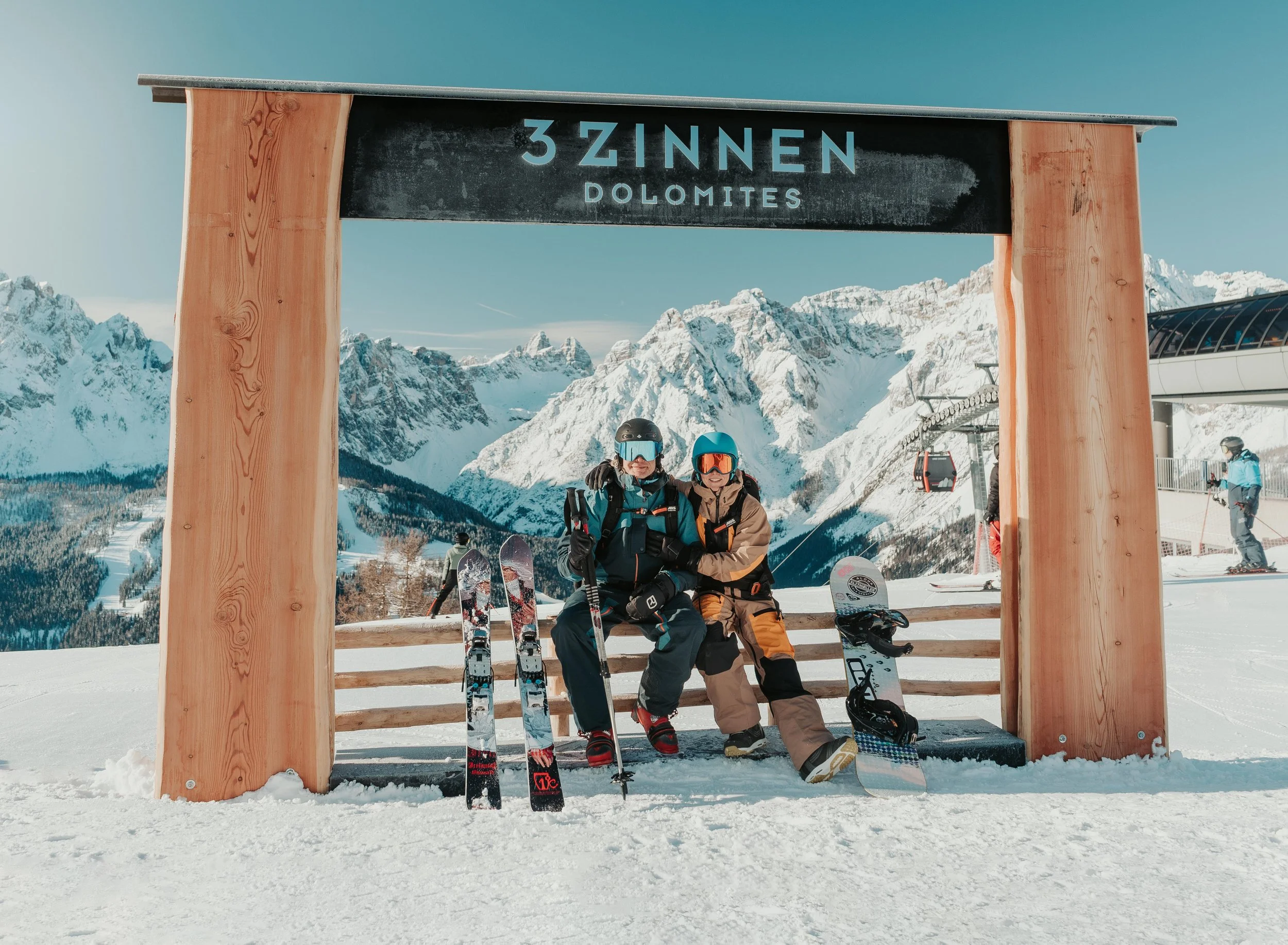 3 Zinnen winter Road Trip, Yde media