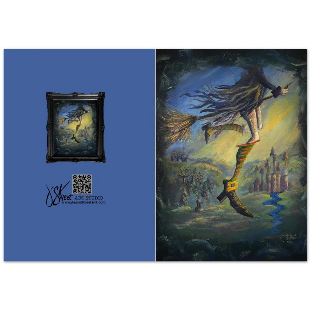 "Witchy Woman" Pack of 10 Greeting Cards (US & CA)