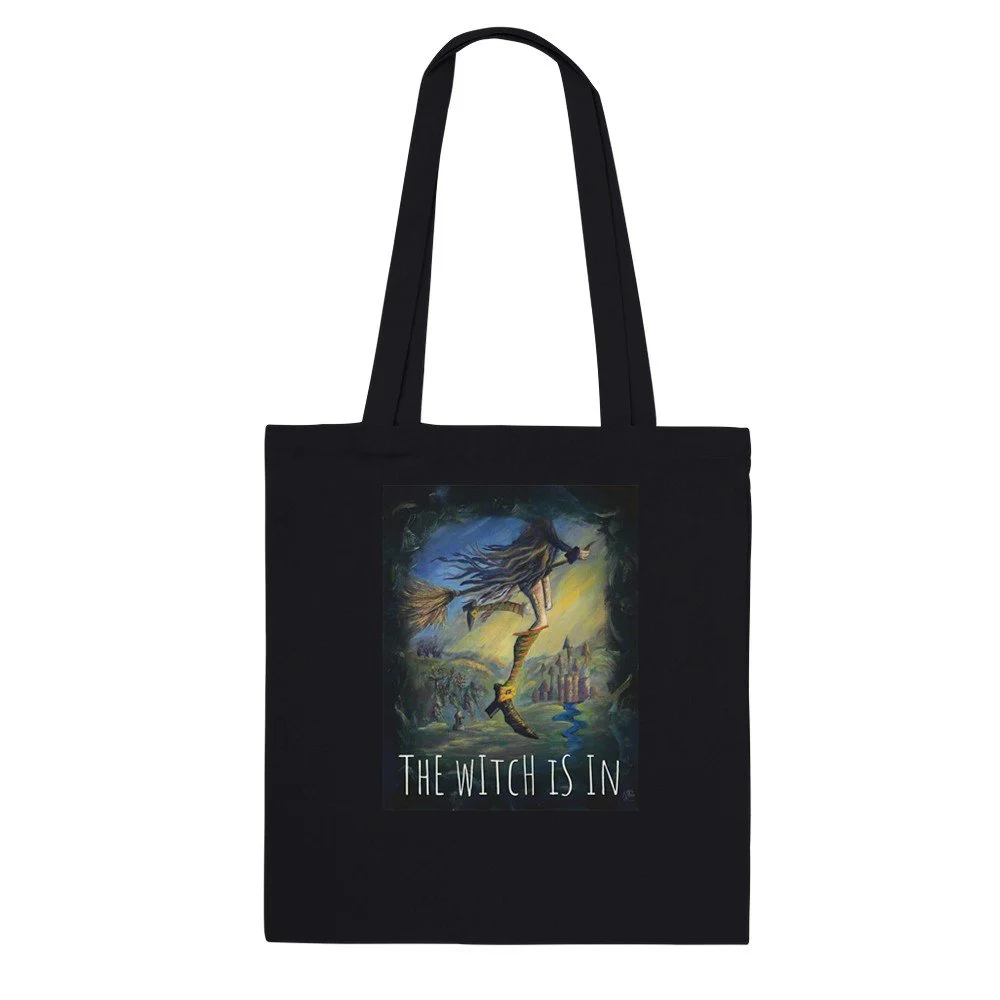 "The Witch is In" - Premium Tote Bag