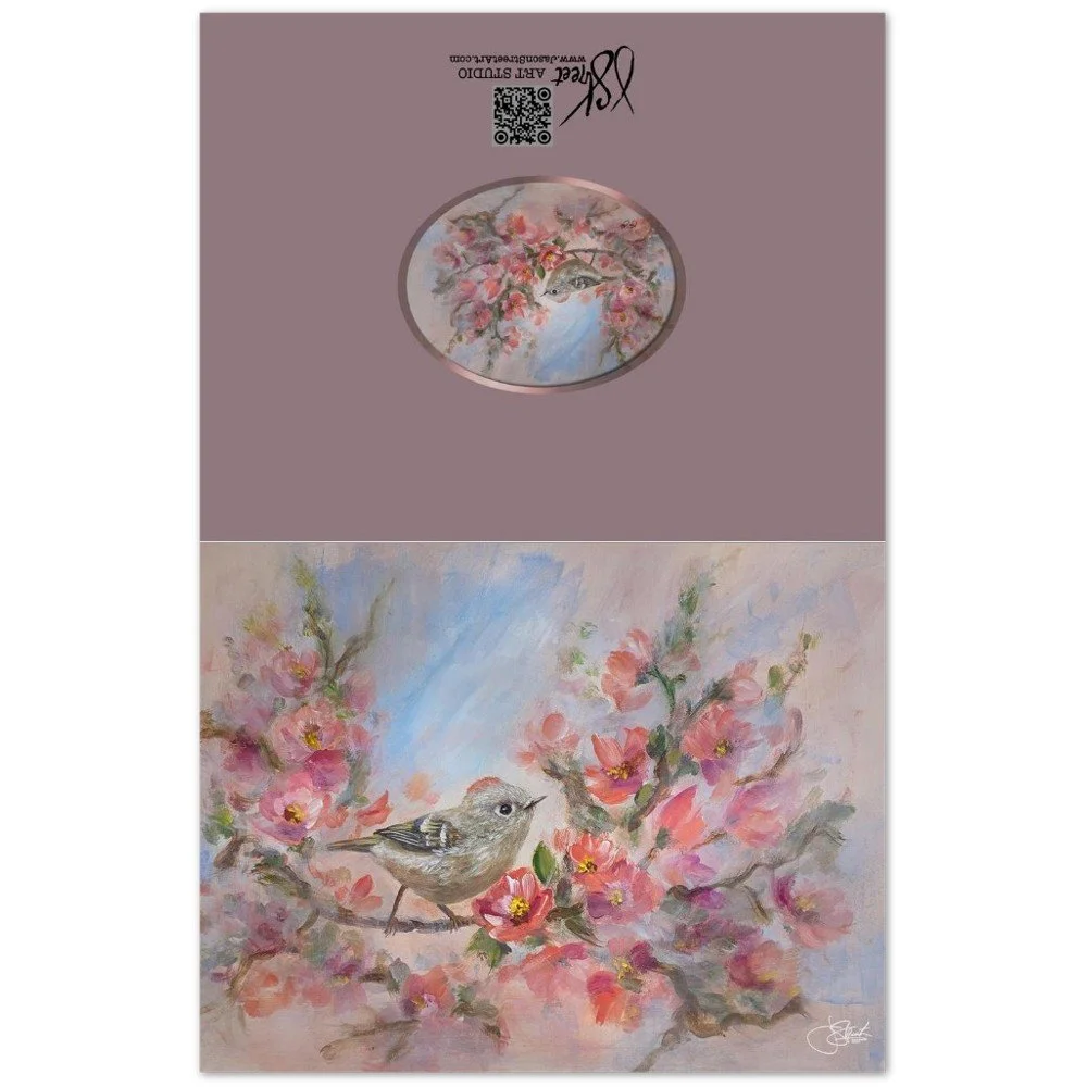 Bird Floral - 10-Pack - Hand Painted