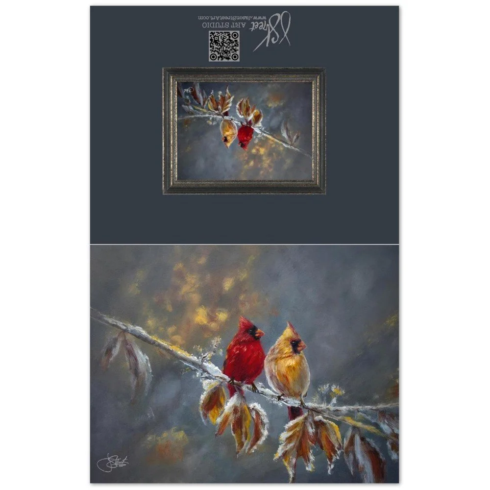Share The Spirit Cardinals - 10-Pack - Hand Painted