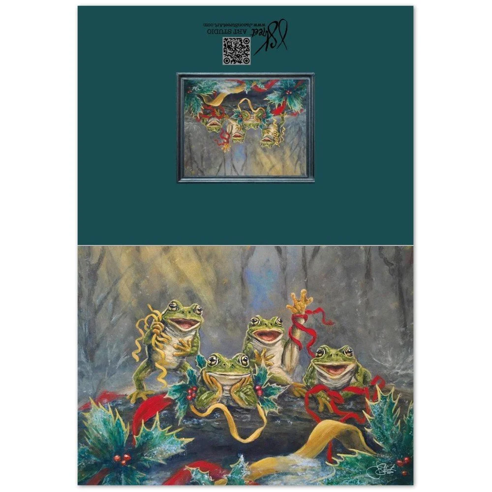Ribbits & Ribbons - 10-Pack - Hand Painted